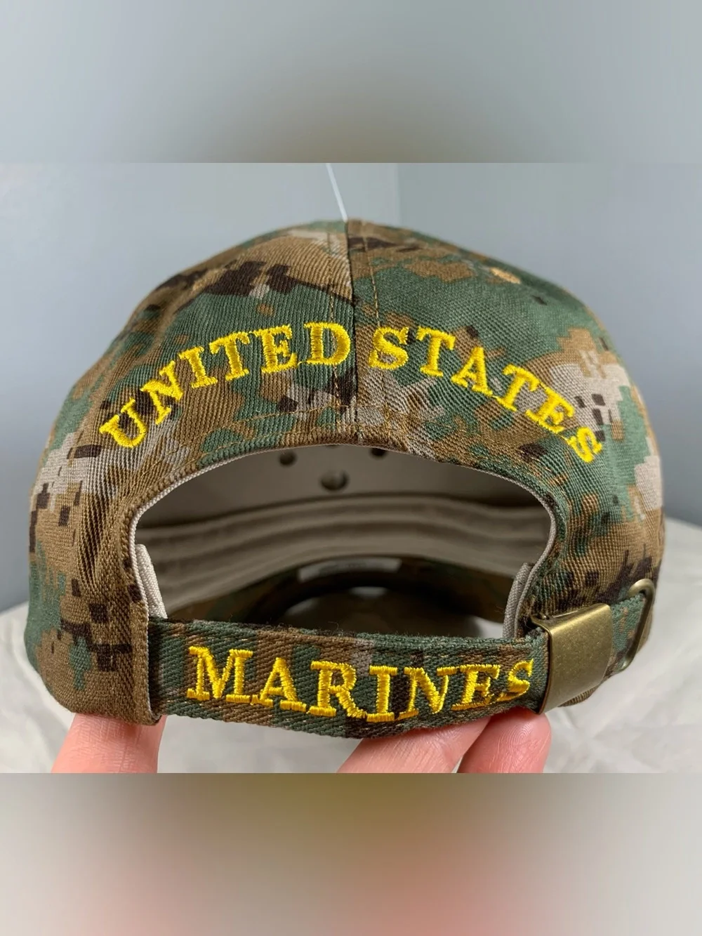 USMC Marine Corps US Digi camo design baseball cap hat